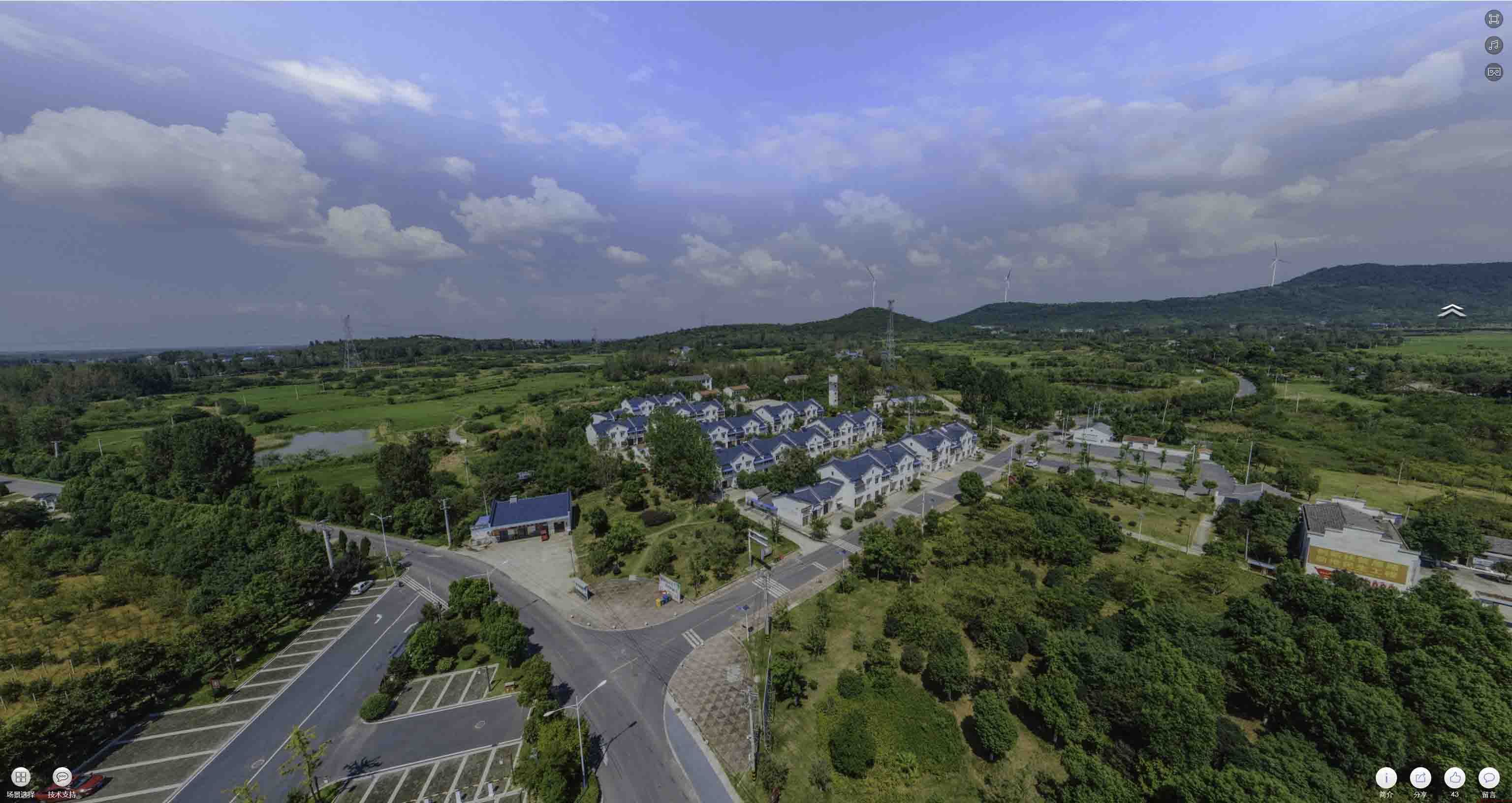 万城镇360全景拍摄：记录生活每一刻的完整视角——在手绘地图中的创意应用